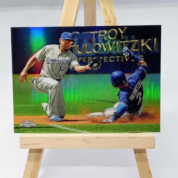 Troy Tulowitzki #PC-6 Topps Chrome Perspectives 2016 Toronto Blue Jays - Picture 1 of 7